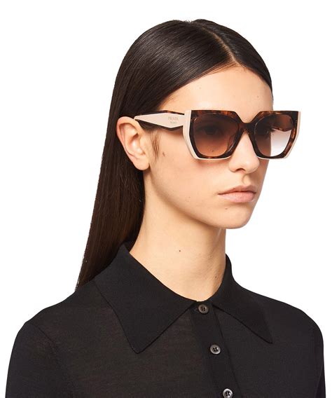 prada pink tortoise frames|Prada Sunglasses & Eyeglasses .